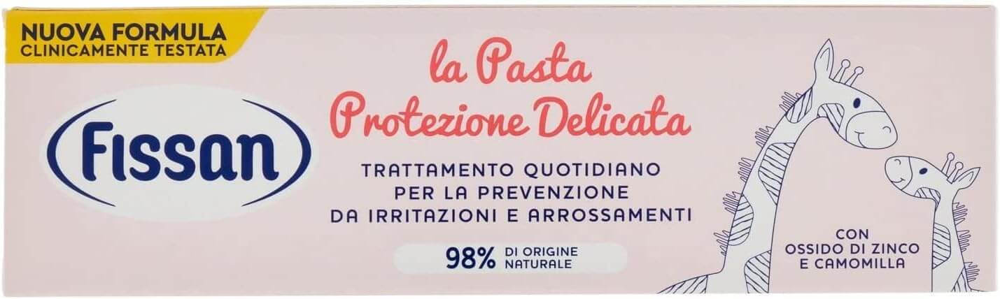 Fissan Pasta Protezione Delicata, Trattamento Lenitivo Anti Irritazioni e Arrossamenti, 6 pezzi da 100 gr - immagine 2