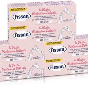 Fissan Pasta Protezione Delicata, Trattamento Lenitivo Anti Irritazioni e Arrossamenti, 6 pezzi da 100 gr