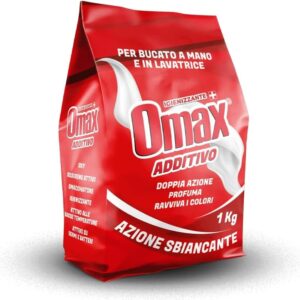 Additivo Lavatrice Disinfettante In Polvere Per Bucato, Smacchia E Elimina I Cattivi Odori - Doppia Azione Sbiancante-1kg